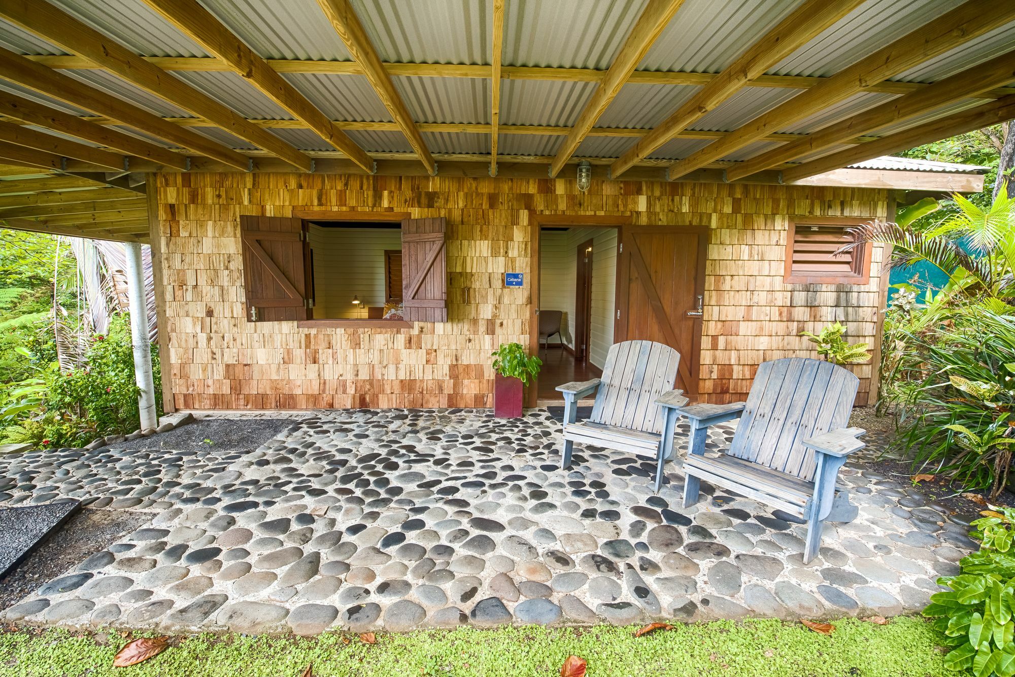 Pagua Bay House - Oceanfront Cabana'S Marigot Kültér fotó