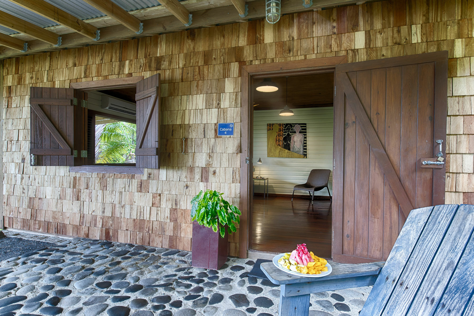 Pagua Bay House - Oceanfront Cabana'S Marigot Kültér fotó