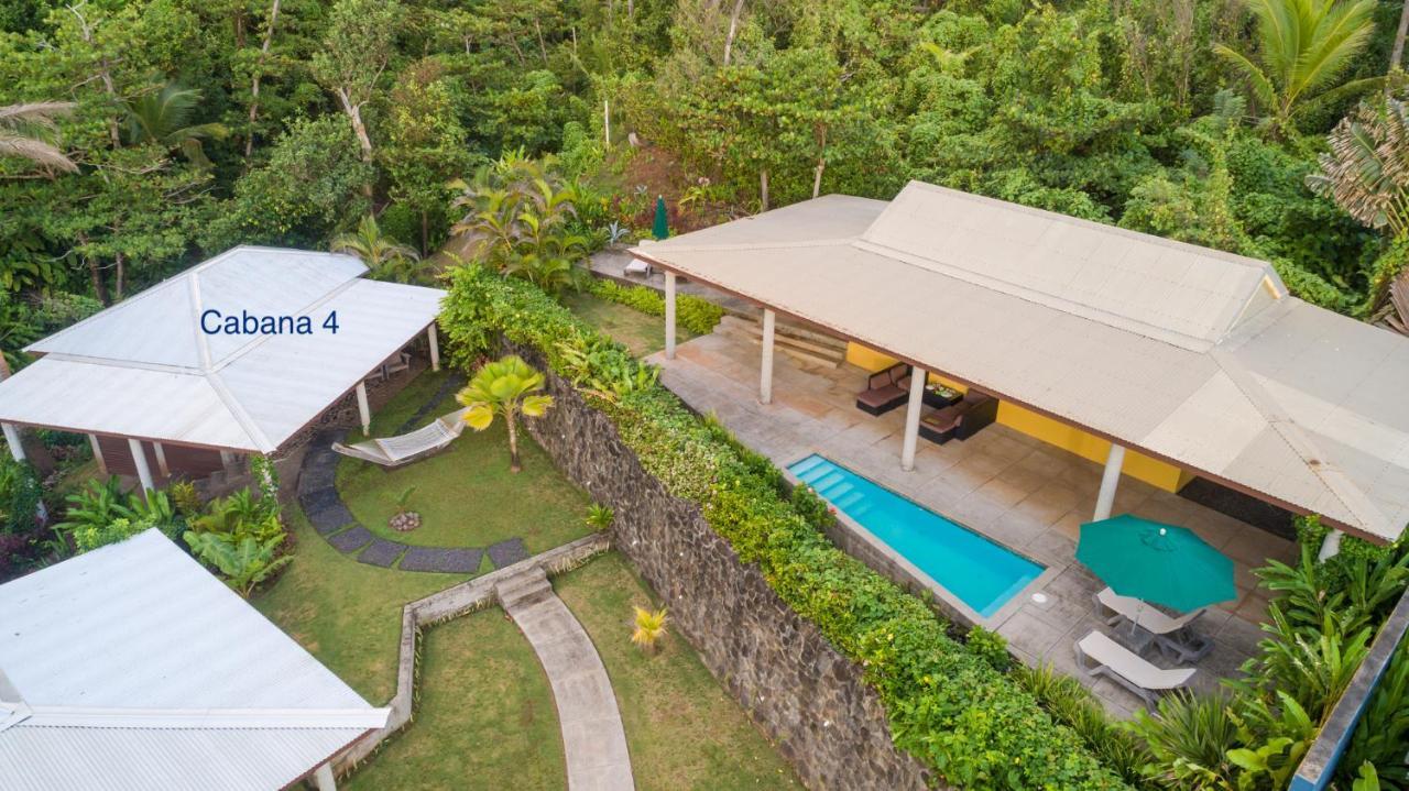 Pagua Bay House - Oceanfront Cabana'S Marigot Kültér fotó